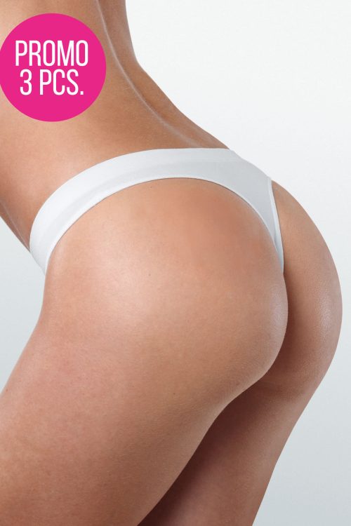Cotton low waist thong – 3 pack