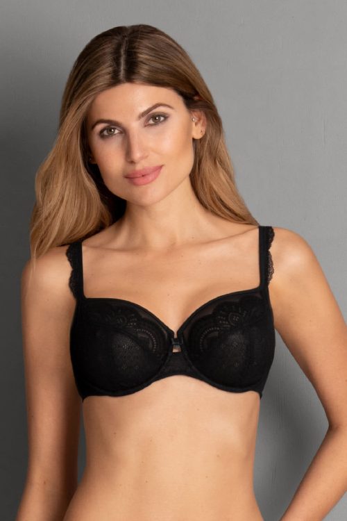 Selma – Soft cups with lace and underwired bra