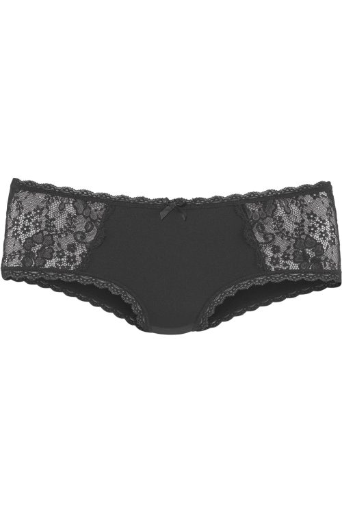 Perfect basic full briefs with lace detail
