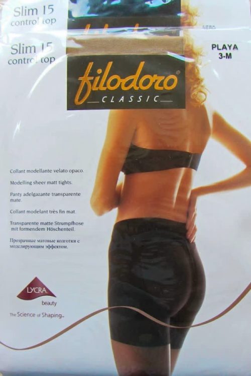 Slim 15 den  Control top